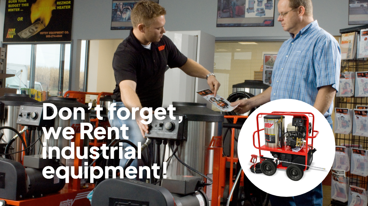 Industrial equipment rentals save money