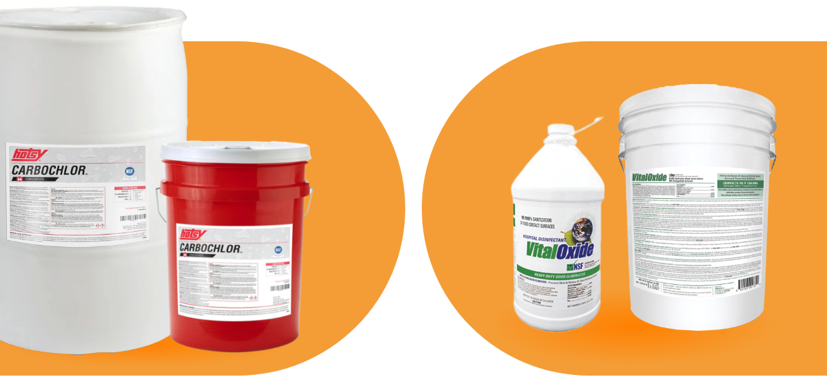 Vital Oxide and Hotsy detergent savings
